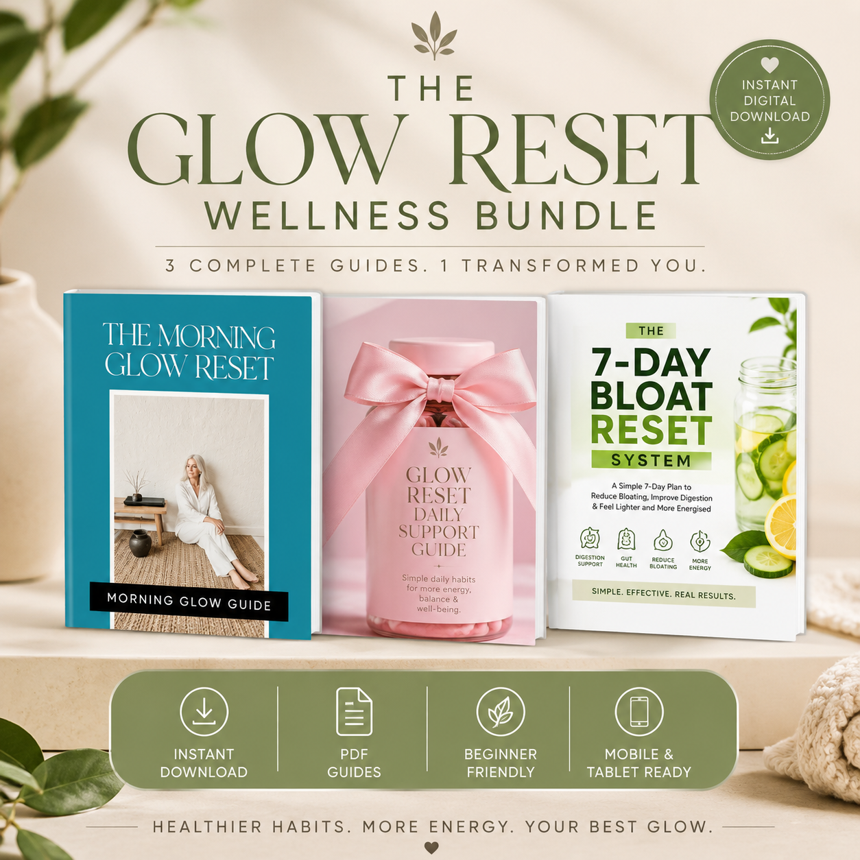 The Glow Reset Wellness Bundle